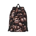 thumbnail image 3 of Balery Coffee Bean Vintage Canvas Backpack for Men and Women - Large Capacity, Durable Travel Laptop Bag for School, Work, Hiking, and Outdoor Activities, 3 of 7