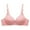 Hot Pink, variant on Herrnalise Women's T Shirt Bra, Demi Cup, Smoothing, Lightly Lined，Full Coverage ，Wireless，Bra.