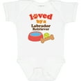 thumbnail image 3 of Inktastic Labrador Retriever Loved by a Boys or Girls Baby Bodysuit, 3 of 5