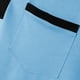 thumbnail image 5 of pstuiky camisetas de hombre, Camisa de manga corta con solapa y botones de color liso para hombre, con textura básica y cuello de manga corta camisetas de hombre xxxl, 5 of 8