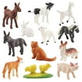 thumbnail image 2 of 12PC Farm Toys Figurines Home Decorate Preschool Educational Arcti Animals Christmas Gift, 2 of 6