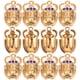 thumbnail image 5 of 20 piezas pendientes de gota Retro, llavero de escarabajo, colgante, joyería DIY, abalorio de escarabajo, 5 of 5