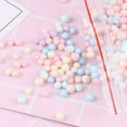 thumbnail image 4 of Monebena 25G Rainbow Foam Balls Beads Decorative Styrofoam Balls Gift Box Filler DIY Arts Crafts for Christmas New Year Wedding Party Decoration M01, 4 of 13