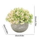 thumbnail image 2 of Plantas artificiales Plástico Falso Mini Hierba verde Flor Topiary Arbustos Wmkox8yii  HKAHFKAH15, 2 of 2