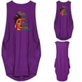 thumbnail image 2 of Leutsin Robe Maxi d'Été pour Femme Sans Manches, Ample, à Imprimé, avec Poches, Col Rond, Décontractée, Mi-Mollet, Grande Taille, 2 of 4