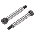 thumbnail image 1 of Tornillos de Hombro de Cabeza Socket de Acero Aleado Uxcell, Hombro de 2"x1/4", Rosca #10-24, Paquete de 6, 1 of 5