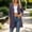 Purple, variant on BUIGTTKLOP Cardigan Sweaters for Women Lighweight 3/4 Sleeve Open Front Mid Long Cardigan Ribbed Knit Casual Loose Outwear Jackets