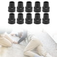 thumbnail image 4 of Walking Support Rubber End, Walking Support Ferrule Protector 10 Pack Safety  for Outdoor, 4 of 7