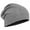 Heather Gray, variant on OTTO CAP 11 3/4" Comfort Slouch Beanie, Black