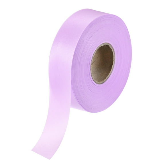 Uxcell 1-Pack Extra Wide Single Fold Bias Tape, 1.2 Inch x 55 Yards Satin Bias Tape for Sewing/Quilting/Hemming [Light Purple]