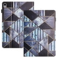 thumbnail image 2 of Feishell for iPad 10th Gen 10.9" 2022 Smart Case,Auto Wake/Sleep Slim Lightweight Colorful Pattern PU Leather Flip Folio Stand Card Slots Wallet Case Cover with Pencil Holder,Diamond Pattern, 2 of 12