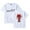 White, variant on Honestav Merch T-shirts For Men And Women Fashion Round Neck Tops Long-sleeved Casual Tee,M,White