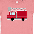 thumbnail image 4 of Inktastic Red Firefighter Fire Truck Boys or Girls Baby T-Shirt, 4 of 5