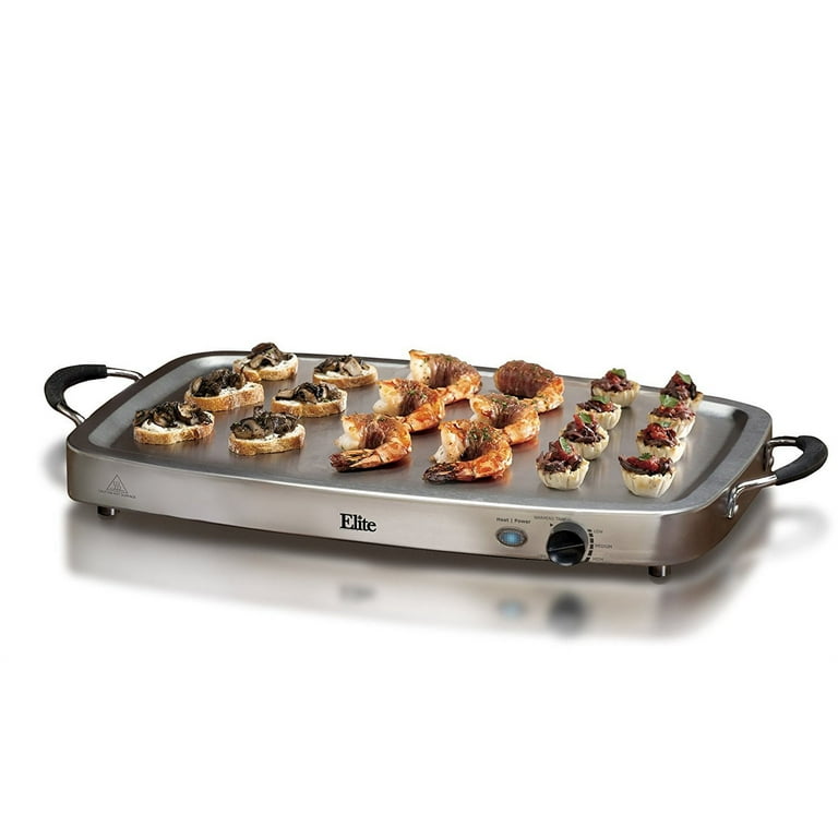 7.5Qt Triple Buffet Server Oven Safe Pan – Shop Elite Gourmet