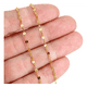 thumbnail image 2 of Pulseras Tobilleras Mujer Fina Cadena De Cuerpo Acero Xtellar Dorada, 2 of 4