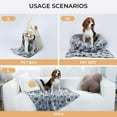 1 Pack 3 Dog Blankets for Small Dogs, Soft Fleece Dog Blanket Fluffy