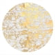 thumbnail image 1 of Mantel Individual Desechable Redondo de Rosa, una Estera de Fina con Metal Brillante y Color Dorado. Decoración Central de Mesa de Comedor, 1 of 5