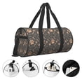 thumbnail image 3 of Fotbe Animal Paw Bolsa Deportiva de Lona Plegable con Estampado, Bolsa de Gimnasio con Bolsillo Seco/Húmedo, Bolsa de Viaje Ultraligera de Gran Capacidad, 3 of 6