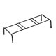 thumbnail image 2 of Soporte para cuencos para servir condimentos, estante para platos, soporte para frutero, bandeja dividida de Metal para postre, frutos secos y 3 compartimentos, 2 of 9