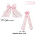 thumbnail image 3 of Pink Bows, Giant Bows Decorations, Large DIY Wall Bows Hanging Decor for Baby Shower, Wedding, Coquette, Birthday, Backdrop, Bridal Shower, Bachelorette Party Supplies, 70 Inch, 3 of 9