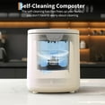 thumbnail image 3 of GloryStar Smart Electric Kitchen Composter, 3.5L Countertop Compost Machine with 3 Modes and Low Noise Operation, 3 of 7