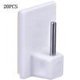 thumbnail image 5 of Ganchos adhesivos universales blancos para barras de cortinas y marcos de ventanas, 5 of 6
