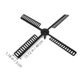 thumbnail image 2 of DEEPCRAFF 5Sets Black Solar Windmill Replacement Blades Accessories for Garden Decoration, 2 of 8