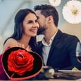 thumbnail image 3 of Jewelry Storage Box, Beautiful 3D Rose Ring Box Romantic Exquisite Craftsmanship  For Storage For Marriage Proposal, 3 of 8