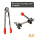 thumbnail image 3 of Flejadora Manual para Fleje de Plastico Kingsman Kit 2 Pzs gris, 3 of 8