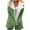 Green, variant on Womens Sherpa Lined Denim Jacket Lapel Collar Coat Plus Size Long Sleeve Button Down Outerwear Warm Winter Coats