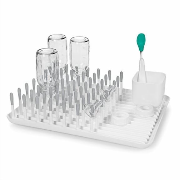 Tot Bottle Drying Rack, Gray