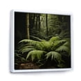 thumbnail image 2 of Designart "Beauty of the Forest with Green Ferns IV" Floral Framed Wall Art - Green Ferns Bedroom Framed Canvas Wall Art, 2 of 6