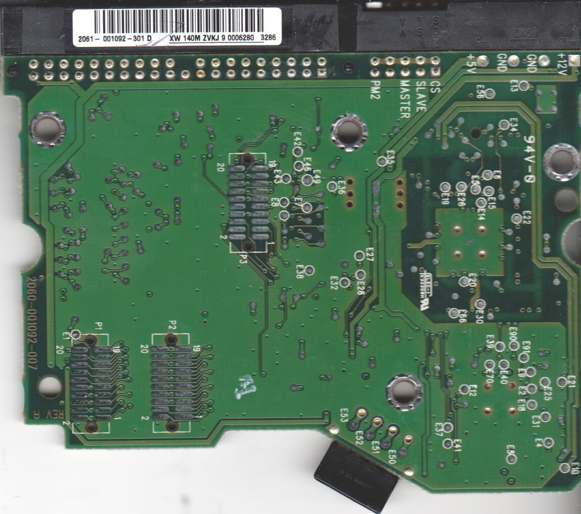 Western Digital WD5000KS-00MNB0 2060-701383-001 REV A (3866) PCB for