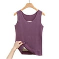 thumbnail image 4 of AherBiu Thermal Warm Tank Tops for Women Sleeveless Undershirts Winter Basic Layer Pajamas Top, 4 of 5