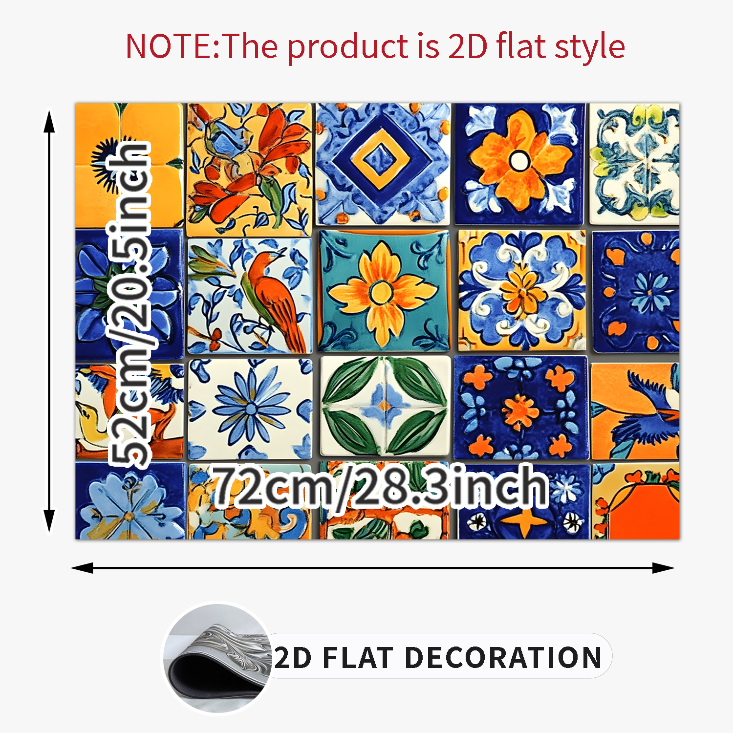 1pc Stove Top Cover for Electric Stove 28 "x 20 ", Bohemian Pattern Heat Resistant Glass Top Stove Cover Protector, Induction Cooktop Protector Stove Top Covers Mat, Kitchen Flat Stove Top Covers