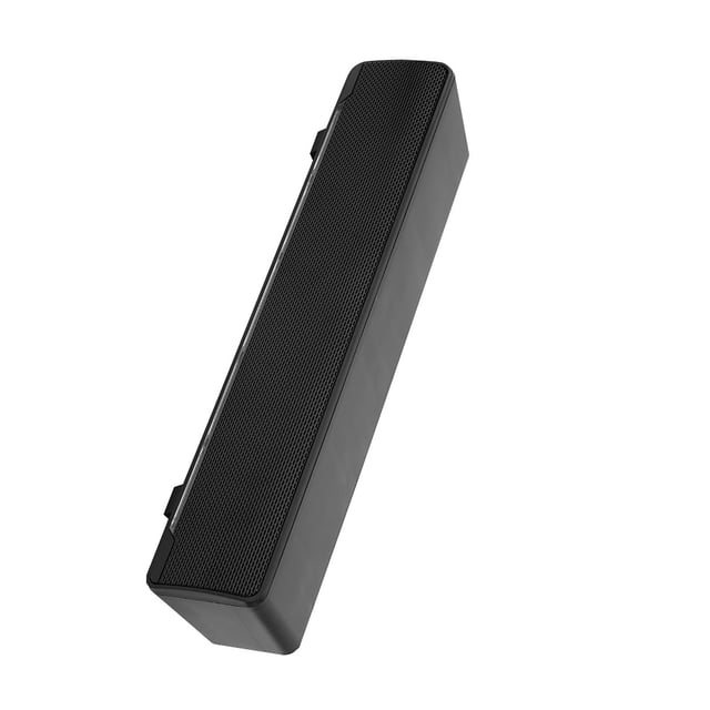 Wired Speaker, USB Wired Stereo Soundbar, 3D Stereo Sound PC Soundbar with DSP Bass Technology for Laptop, Smartphone, Tablet, for Home Office