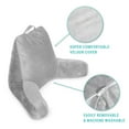 thumbnail image 5 of Milliard Petite Reading Pillow for Young adults & children with Shredded Foam - 14x13in (Sit up Pillow), 5 of 8