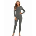 thumbnail image 5 of Ronuti Thermal Underwear for Women Comfortable Women's Homewear Pajama Set Autumn Winter Homewear Pajamas Winter Trendy Layering Set, 5 of 5