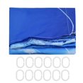 thumbnail image 2 of Cortina de ducha de poliéster impermeable con estampados coloridos, 12 ganchos incluidos, 180 x 180 cm para baños elegantes, 2 of 8