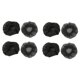 thumbnail image 1 of 800 Piezas Cubiertas de MicróFono Desechables Negras Karaoke Cubierta de MicróFono Antisalpicaduras Accesorios, 1 of 9