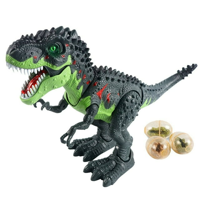 Jouet Dinosaure Télécommandé Marche Simulation Dinosaure Pulvérisation Cadeau de Noël