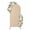 Biscotti Beige, variant on Purple Solid Color Arch Backdrop Cover 7.2FT, Aesthetics Contemporary Luxury Spandex Fitted Stretchy Arch Stand Covers, Round Top Chiara Backdrop Cover for Wedding Party Birthday Baby Shower