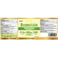 thumbnail image 2 of Herba Bromelain Supplement 600mg – 180 Capsules | 2,400 GDU/g Max Potency | Made in Canada, 2 of 9