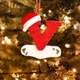 thumbnail image 5 of Tkrady Christmas Ornaments-Letter Christmas Decorations Letter Ornaments 26 Christmas Home Decor, 5 of 6