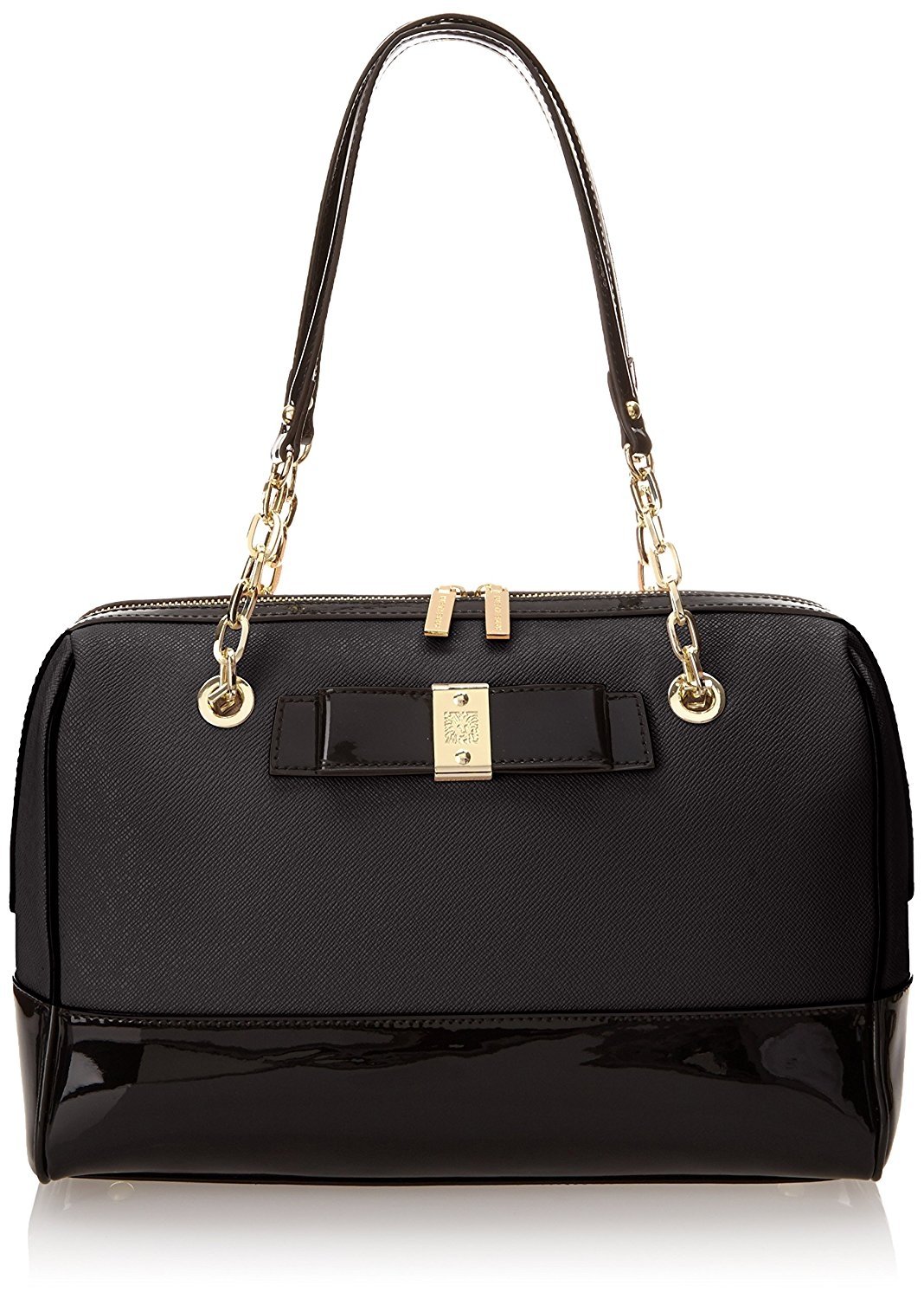 Anne Klein Anne Klein New Romantic Duffle Top Handle Bag, Black, One