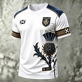 thumbnail image 2 of SJLDQY Mens 2026 Scotland Soccer Tshirts Short Sleeve International Football T-Shirts for Men Casual Crew Neck Scotland Flag Graphic Breathable Athletic Tops, 2 of 3