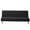 Black, variant on US Stretch Solid Color Futon Slipcover Full Or Queen Size Armless Sofa Bed Cover