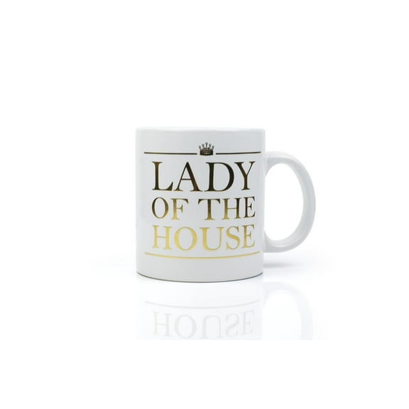 "Lady of the House" Downton Abbey Inspired Coffee Mug | Large Ceramic Mug | 20 Ounces