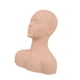 thumbnail image 4 of Maniquí de cabeza de entrenamiento, herramienta de práctica de párpados, maniquí de cabeza facial, modelo de masaje de hombro Flexible suave para, 4 of 9