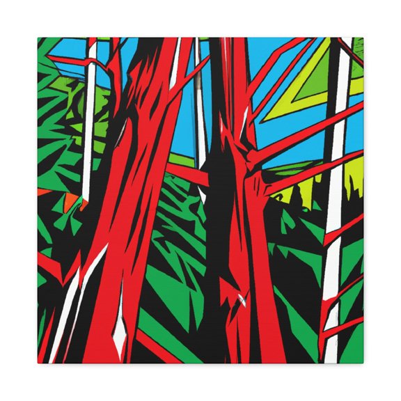 Forest Pop Puzzle Piece - Canvas